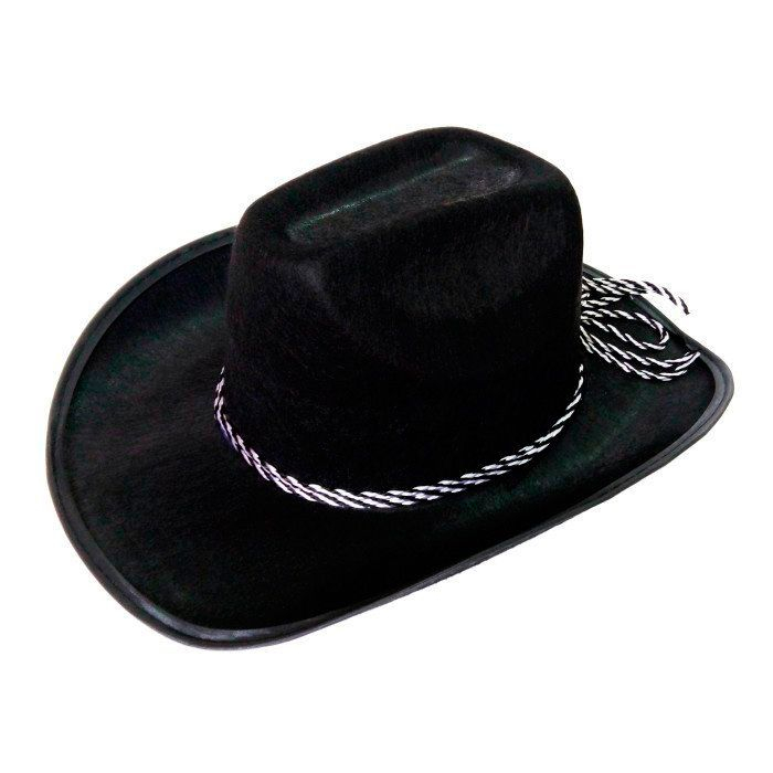 Шляпа "Ковбой" Черная