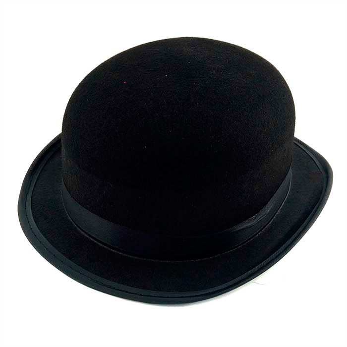 Шляпа "Котелок" Черная