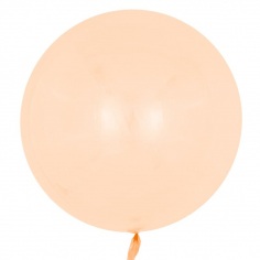 Шар Сфера 3D, Deco Bubble, Оранжевый, Кристалл (в упаковке)