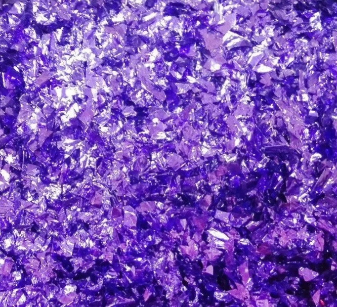 Конфетти "Мелкая Крошка" Металлизированное, Фиолетовый